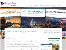 Tablet Screenshot of kingfishermedia.co.uk